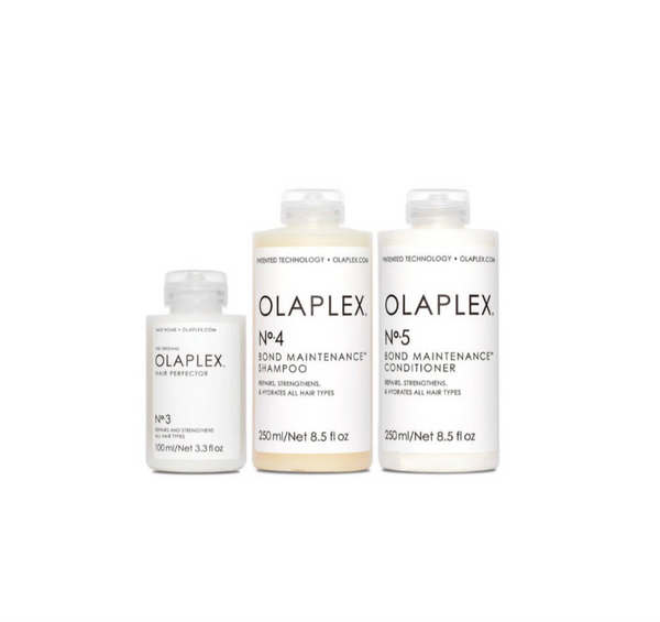 OLAPLEX
EVERY DAY סט שמפו לכל סוגי השיער + מרכך לכל סוגי השיער + HAIR PERFECTOR
250 מ"ל + 250 מ"ל + 50 מ"ל