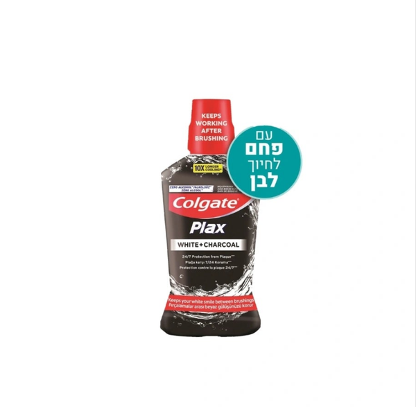 COLGATE - PLAX WHITE + CHARCOAL