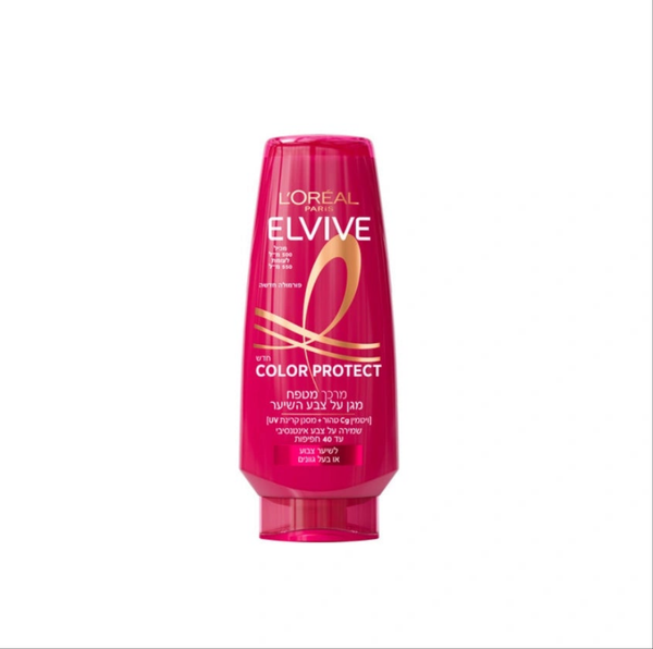 L'ORÉAL- ELVIVE מרכך מטפח קולור פרוטקט שומר על העוצמה וחיוניות הצבע