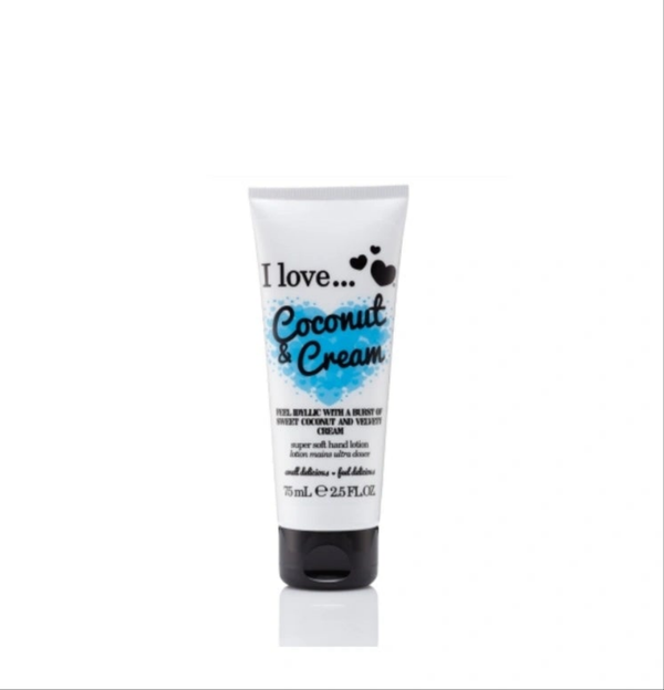 I love - hand lotion