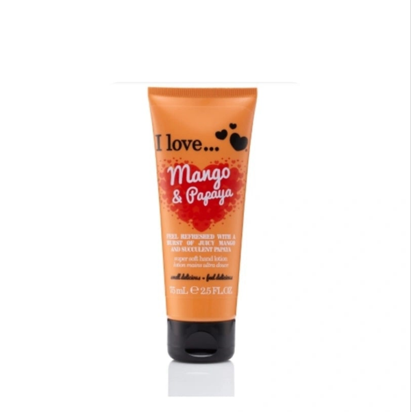 I love - hand lotion