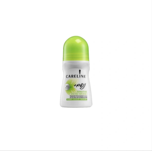 CARELINE  - דאודורנט רול און נושם סנסטיב ללא אלכוהול