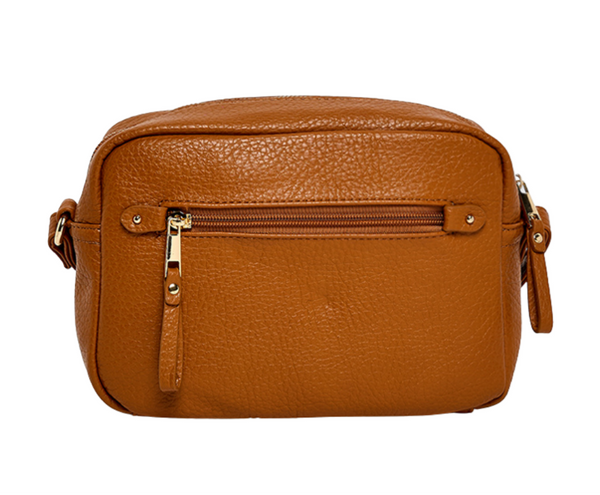 Textured Zippered Camera Bag