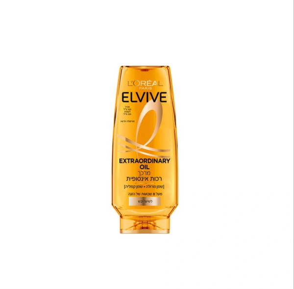 L'ORÉAL - ELVIVE מרכך שמנים מופלאים לרכות אינסופית