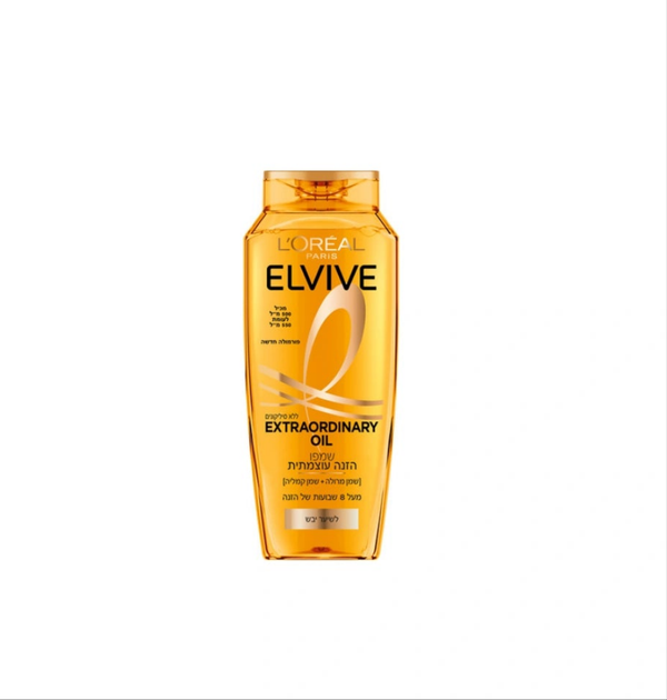 L'ORÉAL - ELVIVE שמפו שמנים מופלאים להזנה עוצמתית