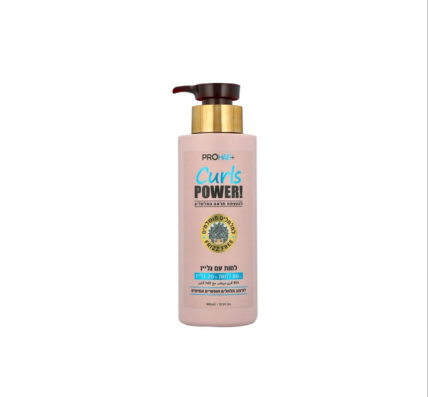 PRO HAIR + לחות עם גלייז 80% לחות  - 20% גלייז