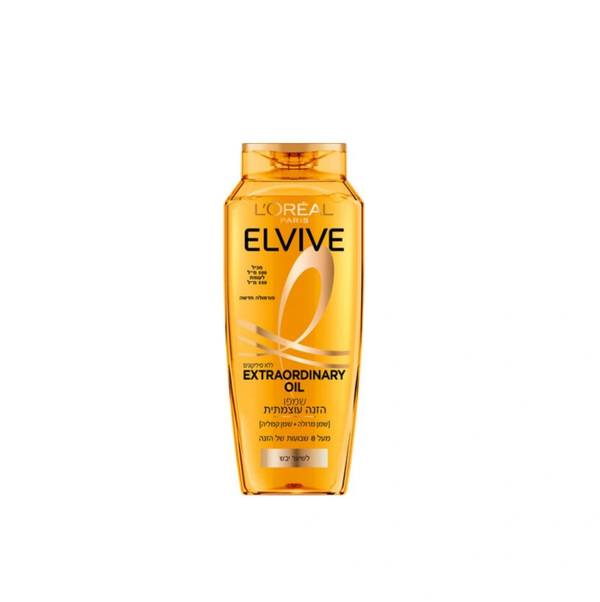 L'ORÉAL  - ELVIVE שמפו שמנים מופלאים להזנה עוצמתית