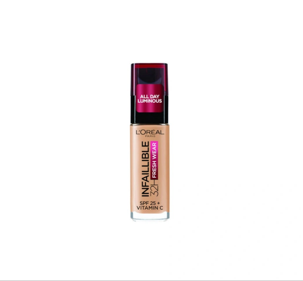 L'OREAL  - 
INFALLIBLE FRESH WEAR מייק אפ 200