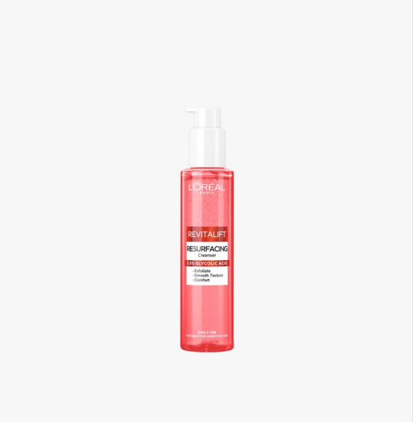 L'OREAL- REVITALIFT ג'ל ניקוי חומצה גליקולית