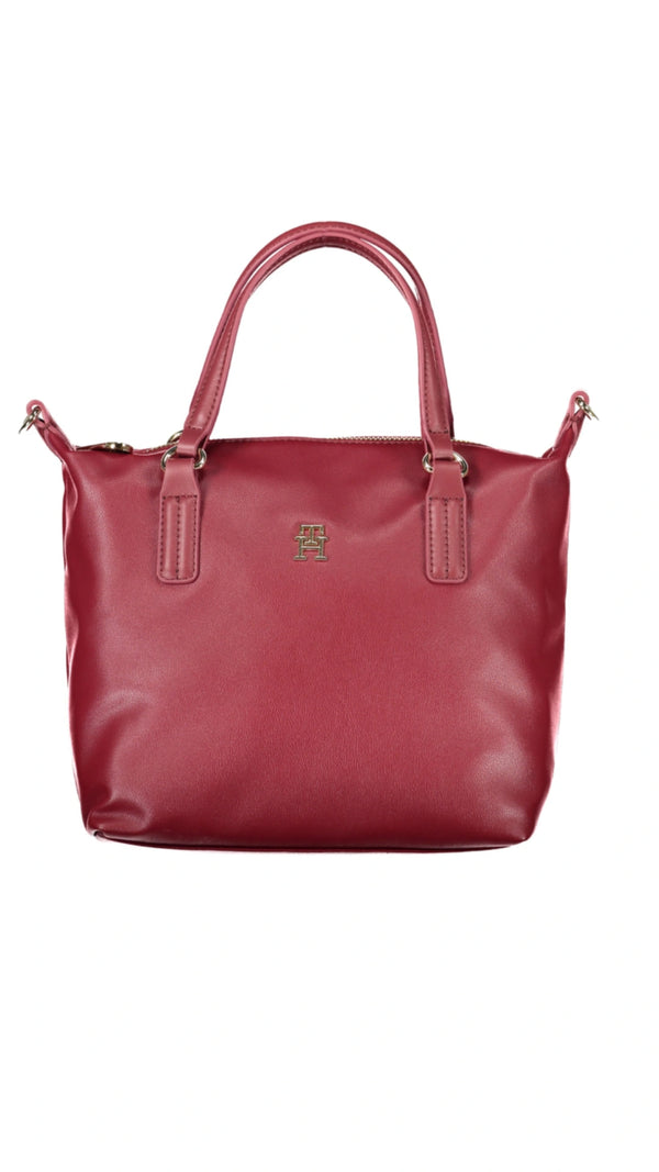 Tommy Hilfiger  - RED TH MONOGRAMMED TOTE BAG
