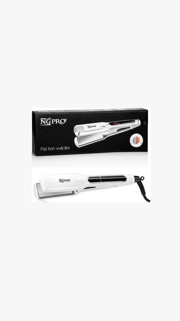 NG PRo - מחליק שיער רחב Flat Iron Wide NG PRO גדעון