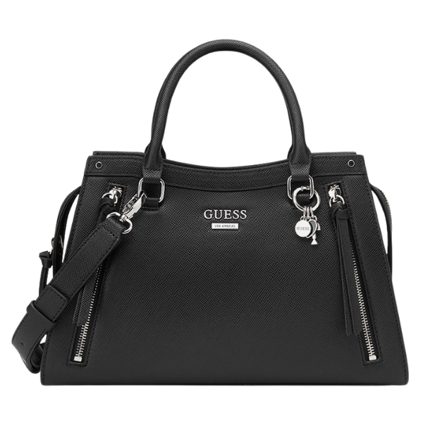 Guess - Wrenley Satchel Black