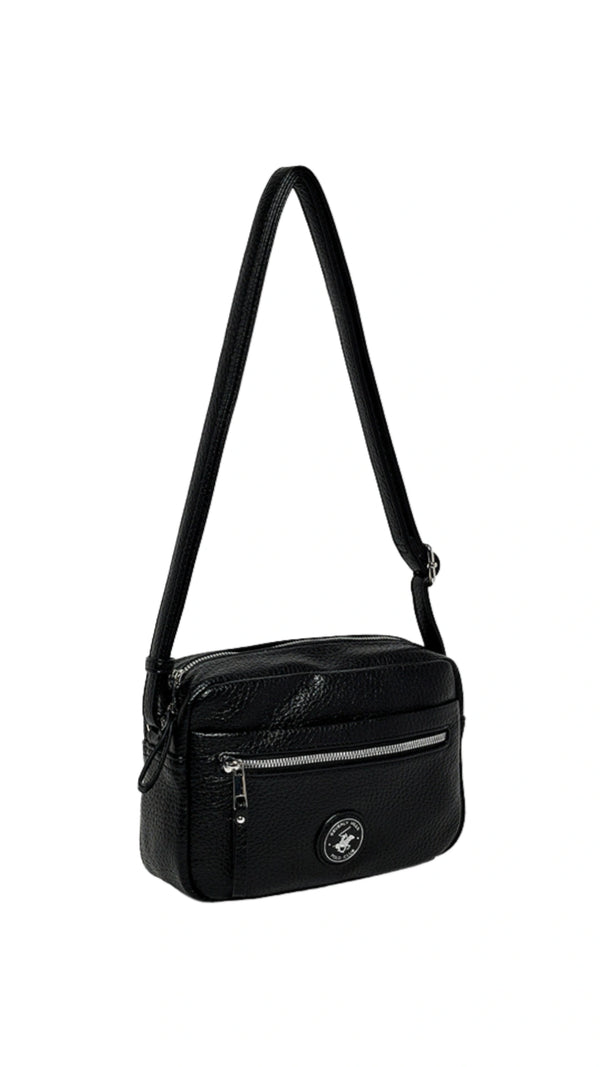 Textured Zippered Camera Bag