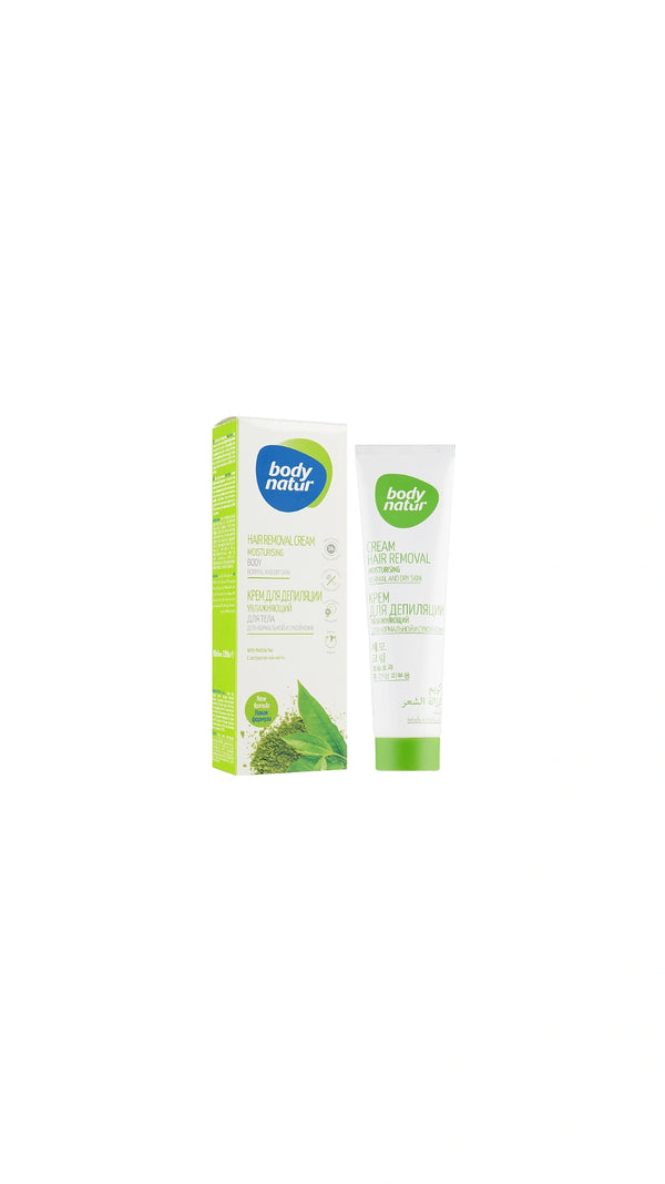 Body Natur - קרם לחות להסרת שיער לעור גוף רגיל ויבש