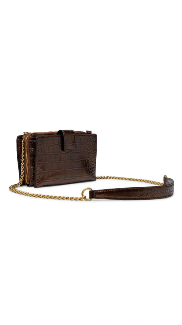 GUESS Womens James Mini Girlfriend Crossbody Bag